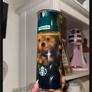 20oz Starbucks bearista tumbler